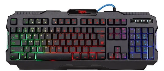 Клавиатура игровая Defender Legion GK-010DL RU, черный