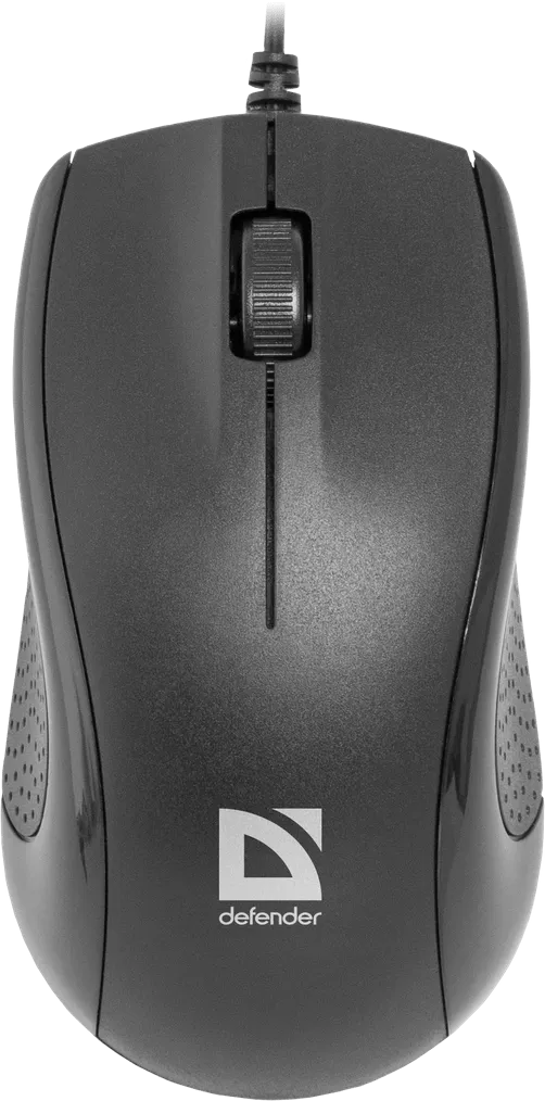 Мышь проводная Defender Optimum MB-160, черный
