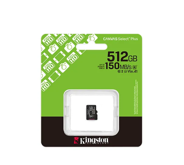 Карта памяти MicroSD 512GB Class 10 UHS-I Kingston SDCS3/512GBSP — фото 3