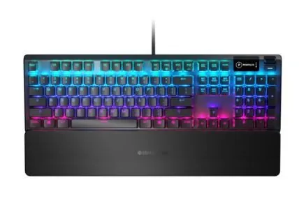 Клавиатура игровая Steelseries Apex 5 US 64532 черный