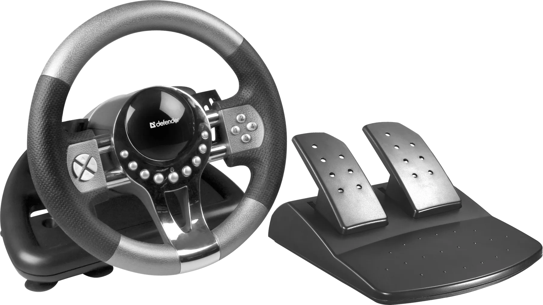 Руль игровой Defender FORSAGE GTR USB