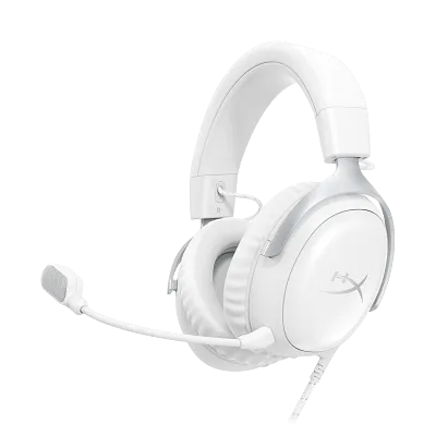 Наушники-гарнитура игровые HyperX BS7C1AA Cloud III белый — фото 6