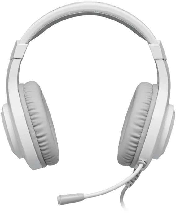 Наушники-гарнитура игровые Defender Ghost LED белый — фото 3