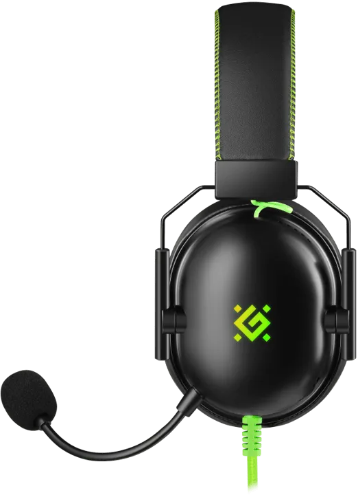 Наушники-гарнитура игровые Defender Toxic черный — фото 2