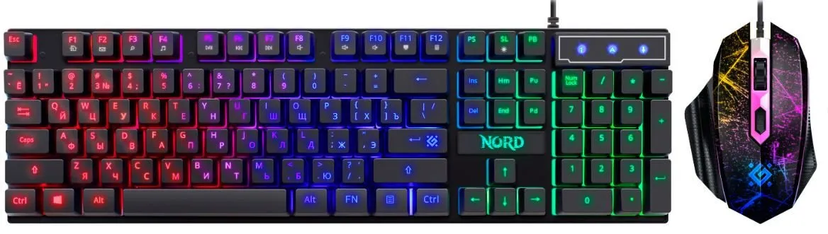 Комплект игровой Defender Nord GS-959 RU черный