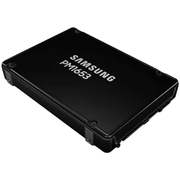SAMSUNG PM1653 960GB Enterprise SSD, 2.5”, SAS 24Gb/s, Read/Write: 4200 / 1200 MB/s, Random Read/Write IOPS 600K/55K