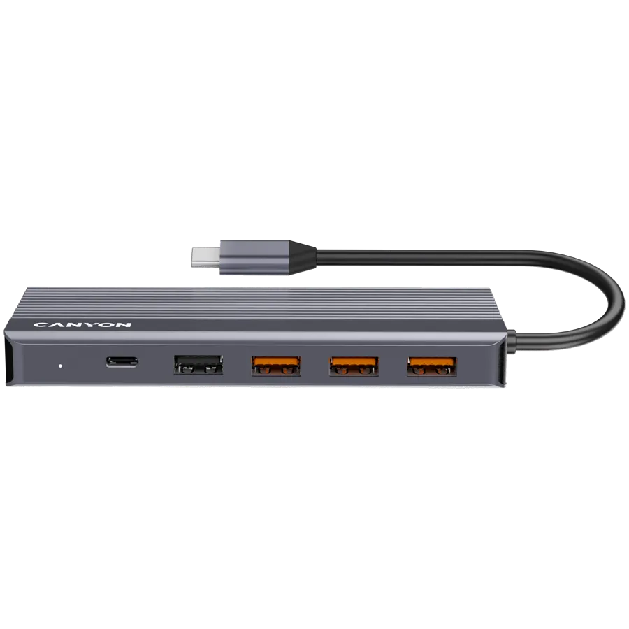 CANYON hub DS-16 13in1 4k USB-C Grey — фото 4