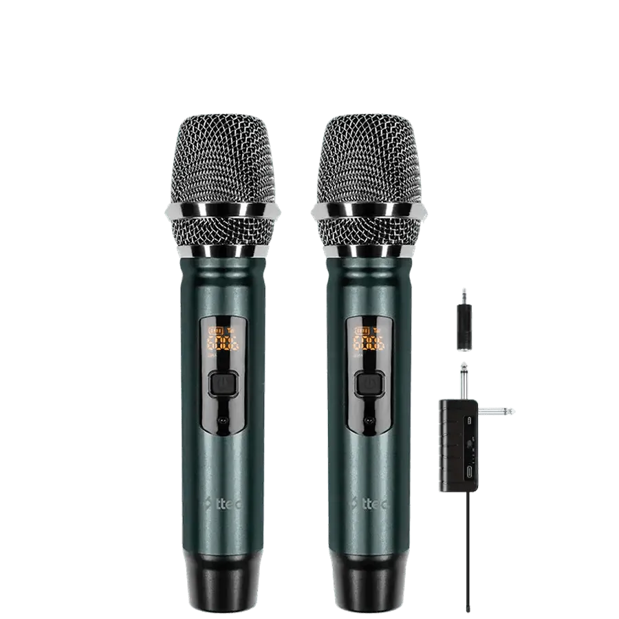 ttec Wireless 2 way Mic System+Dual Channel receiver