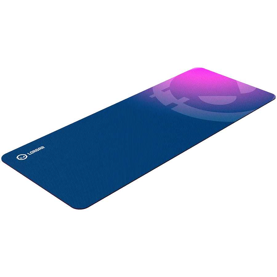 Lorgar Main 139, Gaming mouse pad, High-speed surface, Purple anti-slip rubber base, size: 900mm x 360mm x 3mm, weight 0.6kg — фото 2