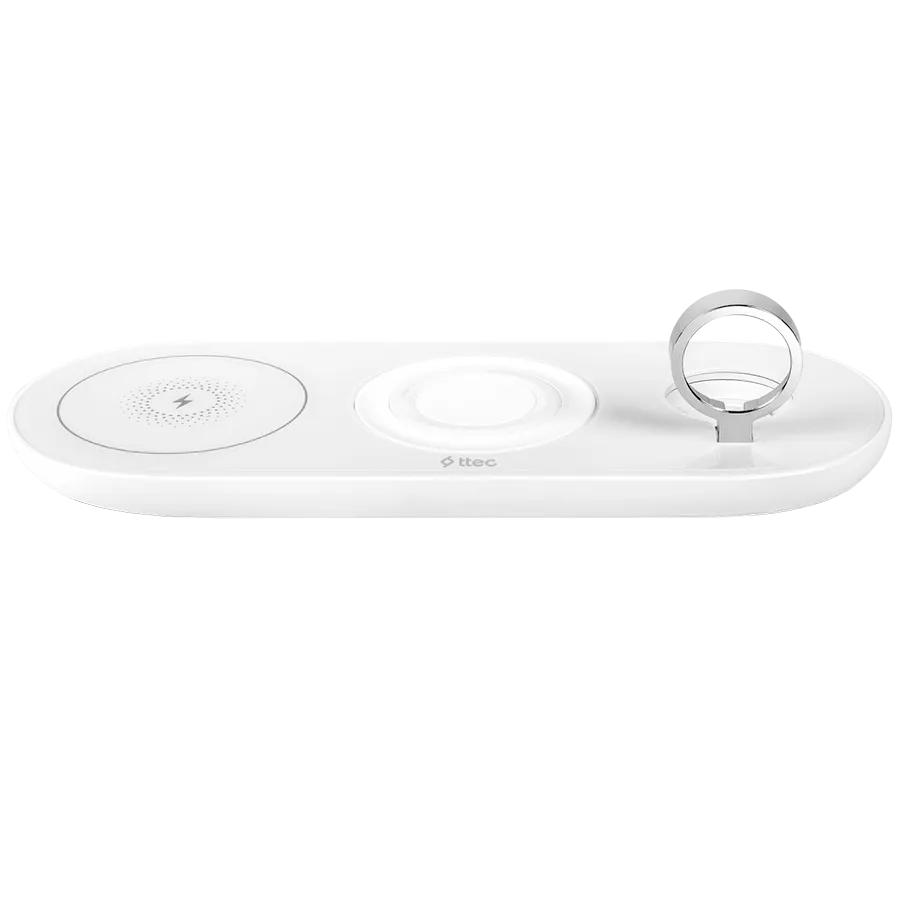 ttec SmartCharger Air+ iPhone+Apple Watch+AirPods Wireless Speed Charging Station and PD 20W Charger