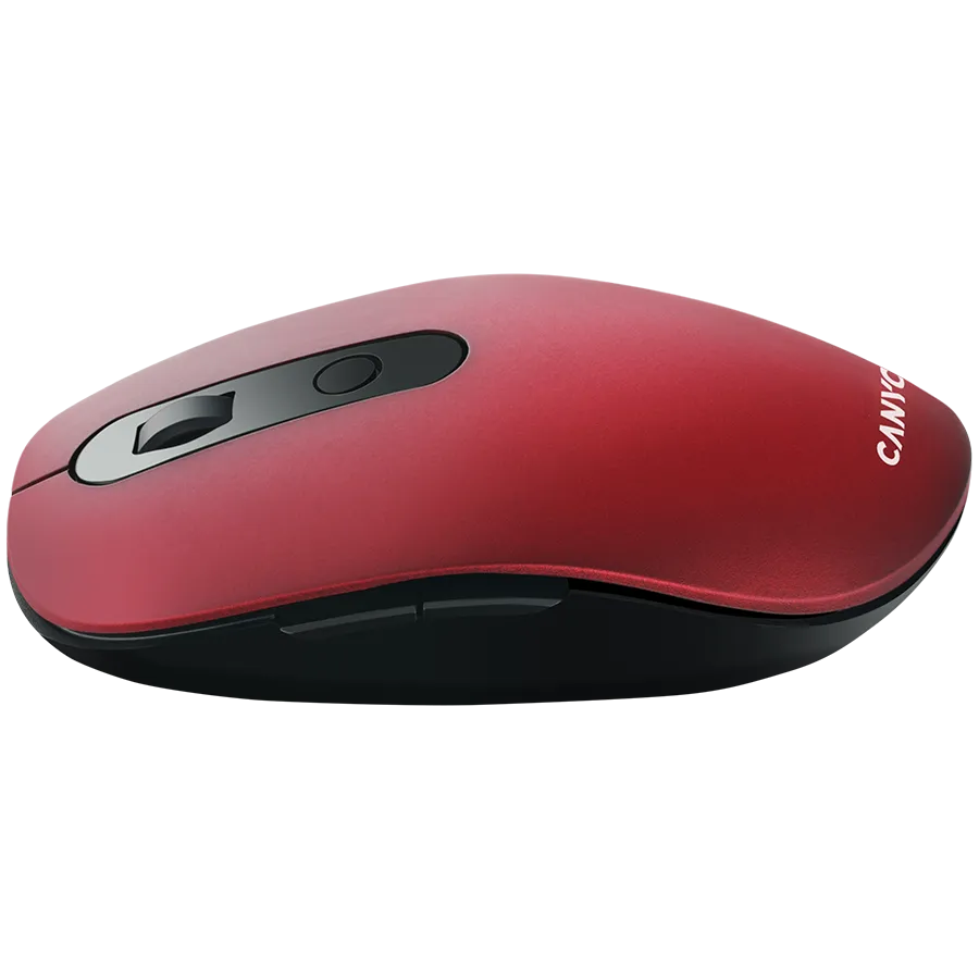 CANYON mouse MW-9 Dual-mode Wireless Red — фото 4
