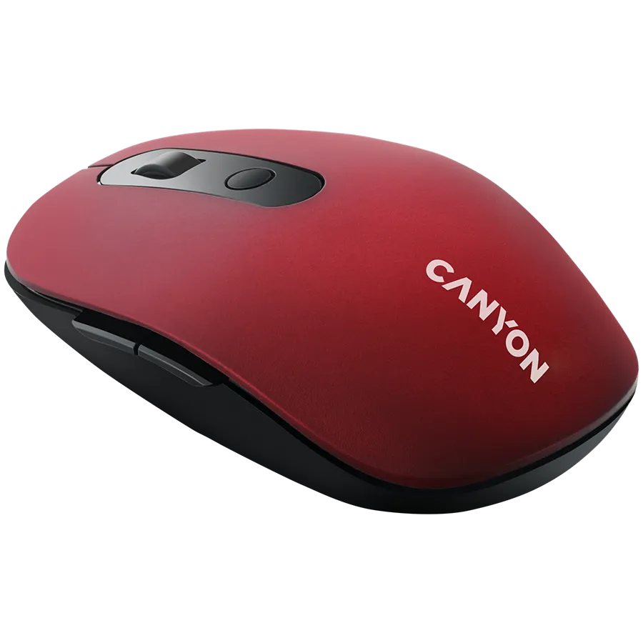 CANYON mouse MW-9 Dual-mode Wireless Red — фото 3