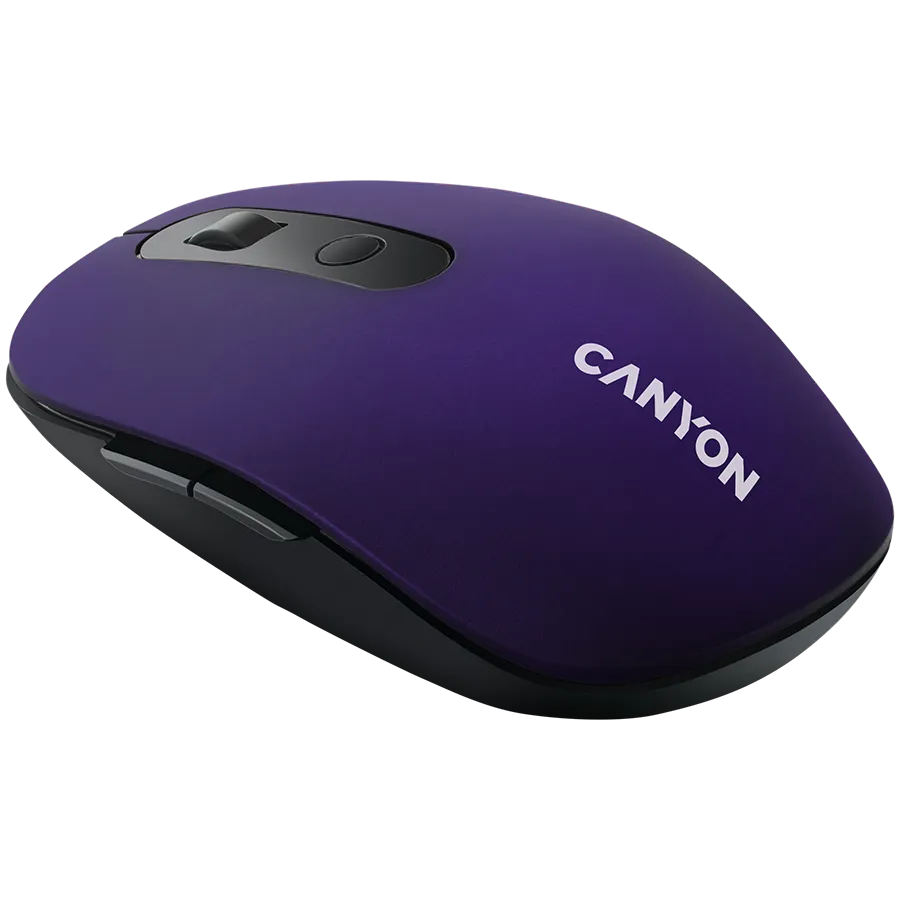 CANYON mouse MW-9 Dual-mode Wireless Violet — фото 2