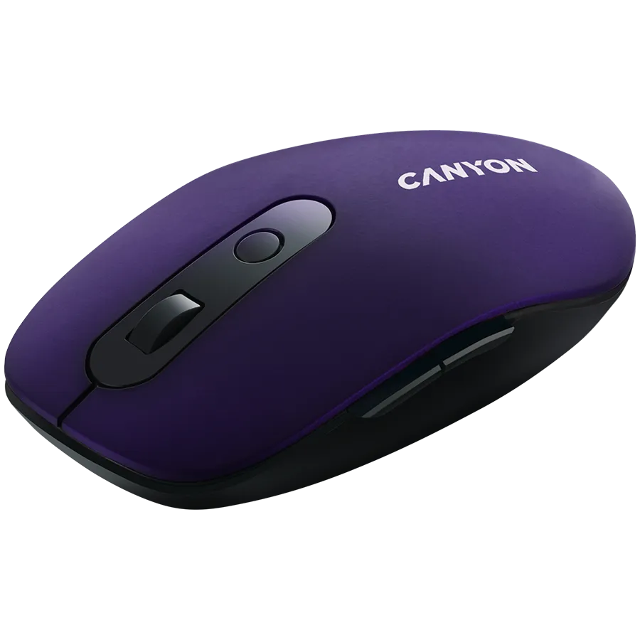 CANYON mouse MW-9 Dual-mode Wireless Violet — фото 4
