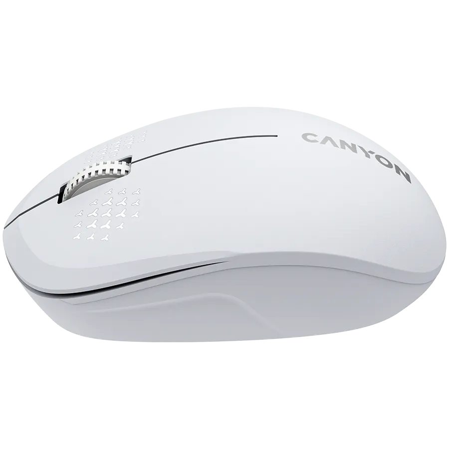 CANYON mouse MW-04 3buttons BT Wireless White — фото 4