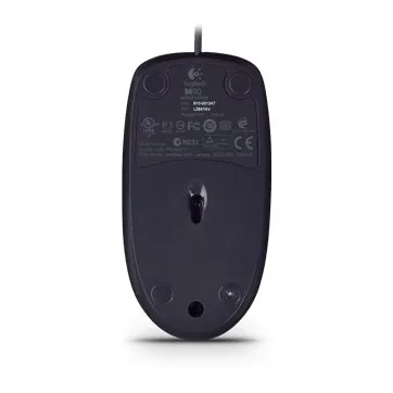LOGITECH M90 Corded Mouse - GREY - USB - EWR2 — фото 4
