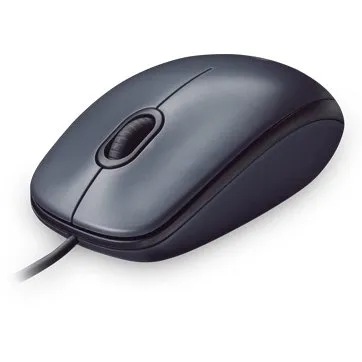 LOGITECH M90 Corded Mouse - GREY - USB - EWR2 — фото 3