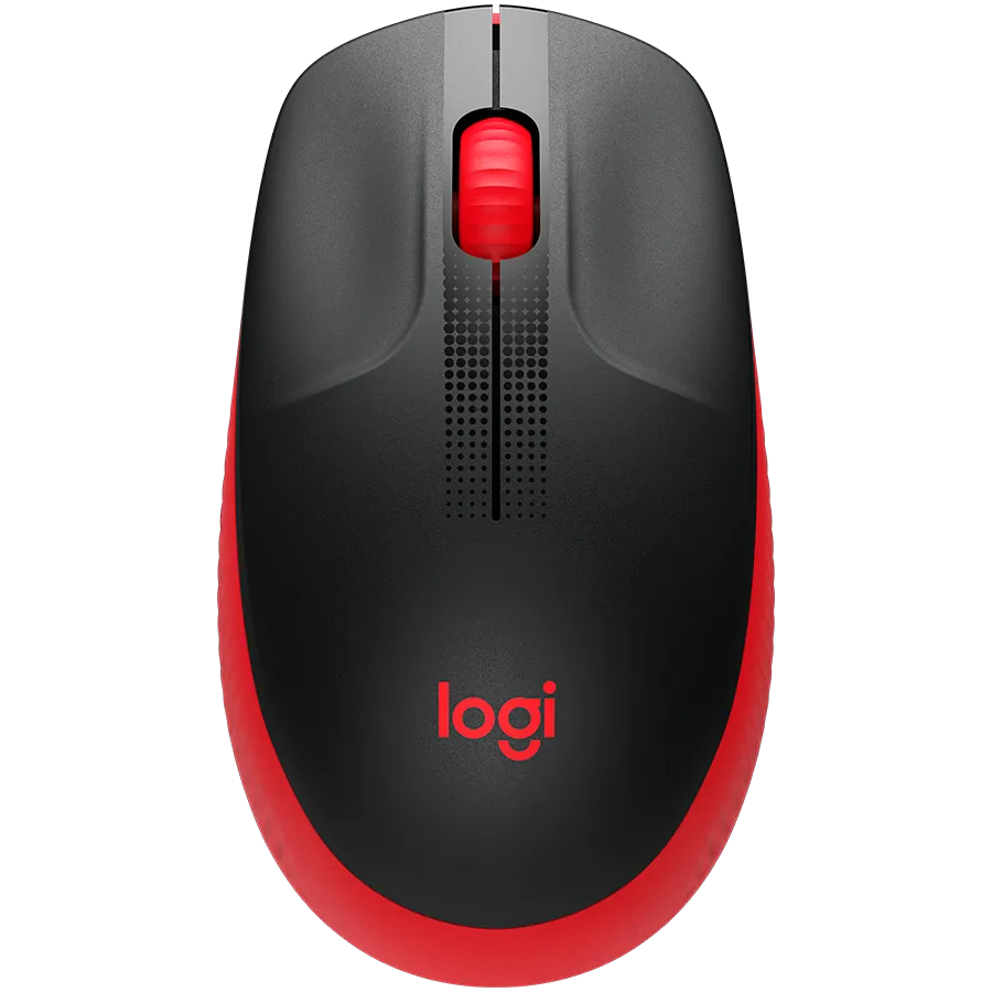 LOGITECH M190 Wireless Mouse - RED