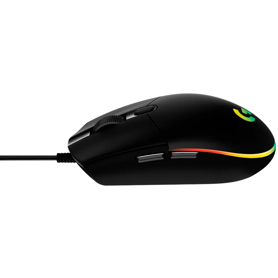 LOGITECH G102 LIGHTSYNC Corded Gaming Mouse - BLACK - USB - EER — фото 4
