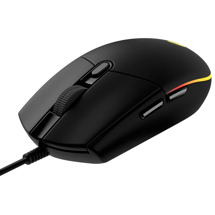 LOGITECH G102 LIGHTSYNC Corded Gaming Mouse - BLACK - USB - EER — фото 3