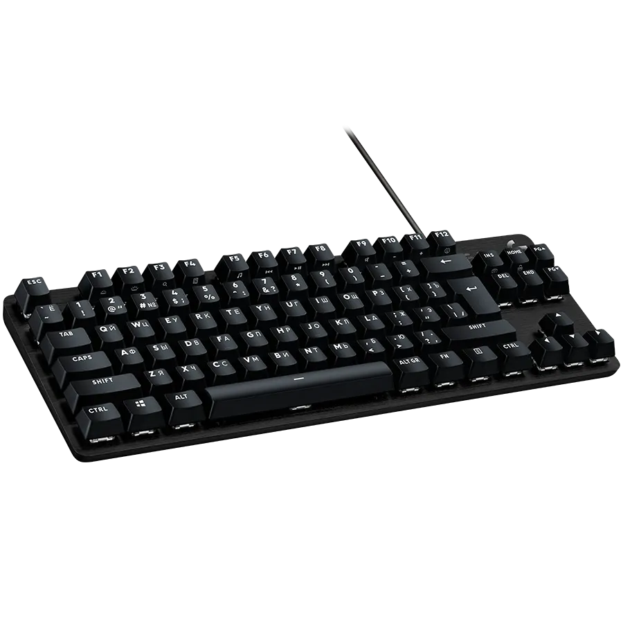 LOGITECH G413 TKL SE Corded Mechaniucal Gaming Keyboard - BLACK - RUS - USB - TACTILE — фото 2