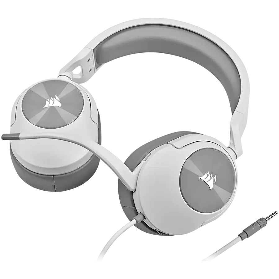 CORSAIR HS55 Stereo Headset, White — фото 2