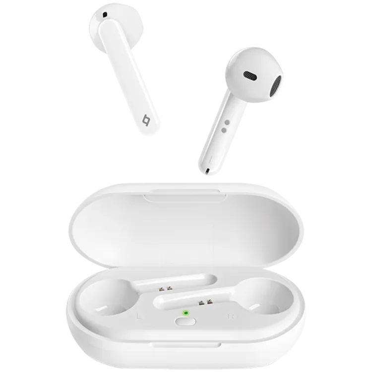 ttec AirBeat Free True Wireless Headsets , White