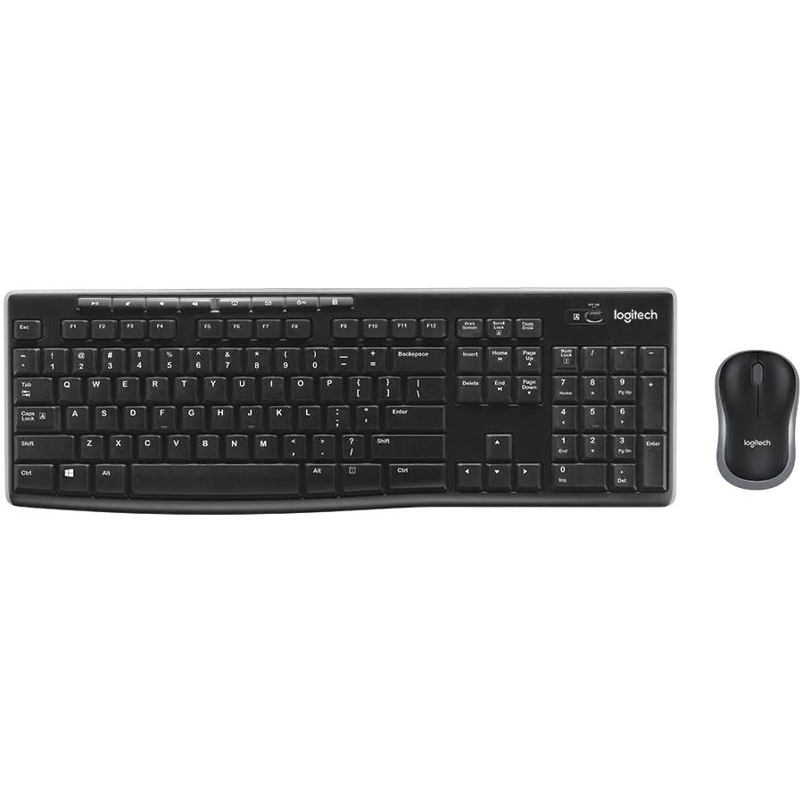 LOGITECH MK270 Wireless Combo - BLACK - RUS