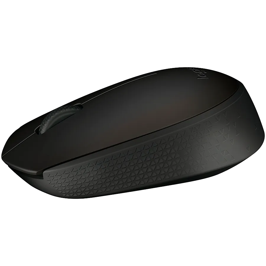 LOGITECH B170 Wireless Mouse - BLACK - B2B — фото 3