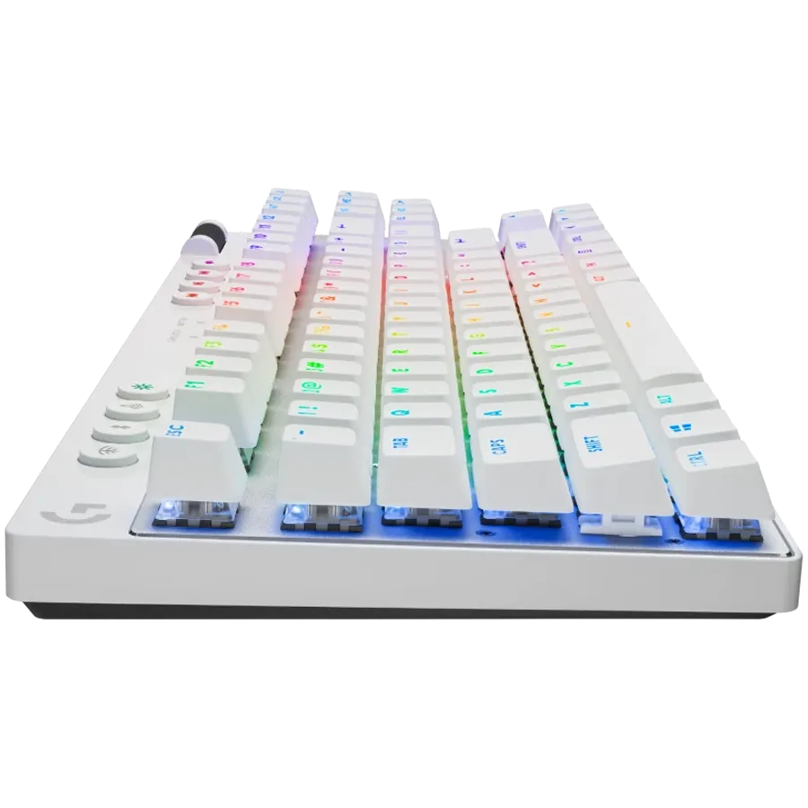 LOGITECH G PRO X TKL LIGHTSPEED Mechanical Gaming Keyboard - WHITE - US INT'L - TACTILE — фото 3