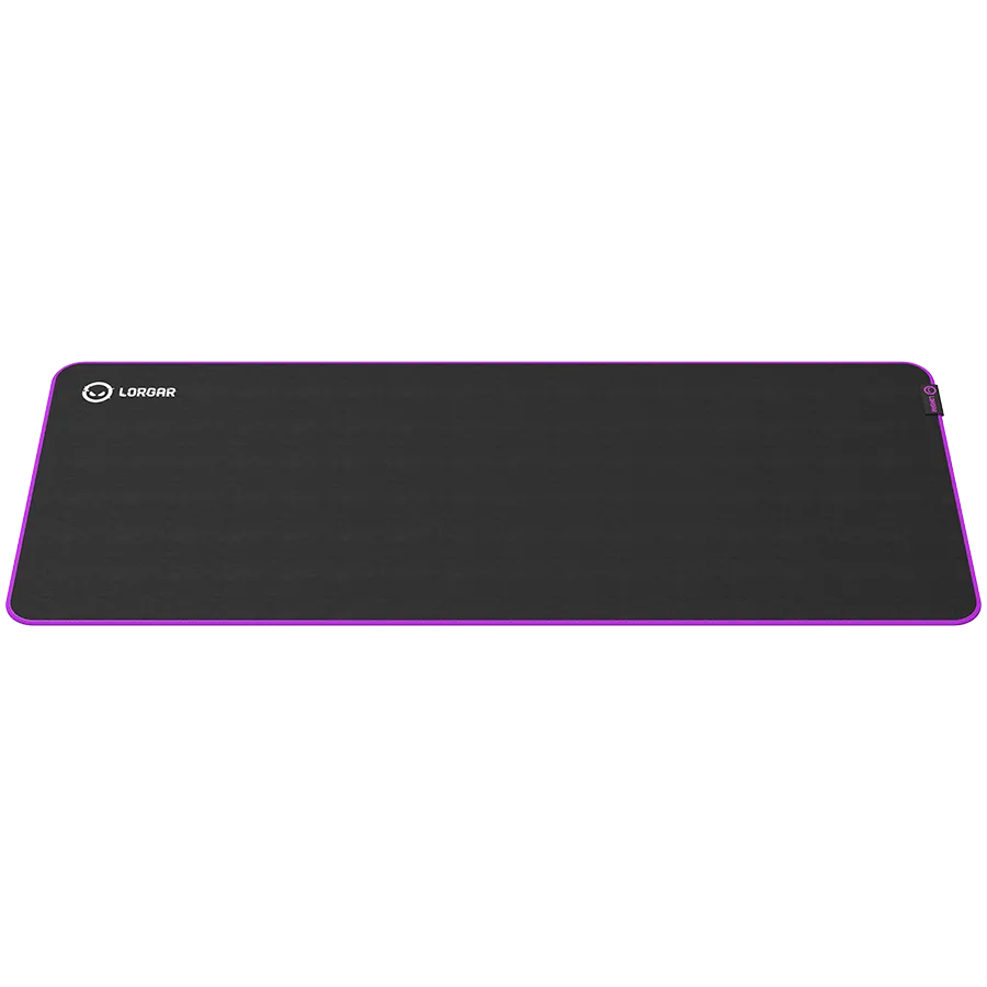Lorgar Main 319, Gaming mouse pad, High-speed surface, Purple anti-slip rubber base, size: 900mm x 360mm x 3mm, weight 0.6kg — фото 4