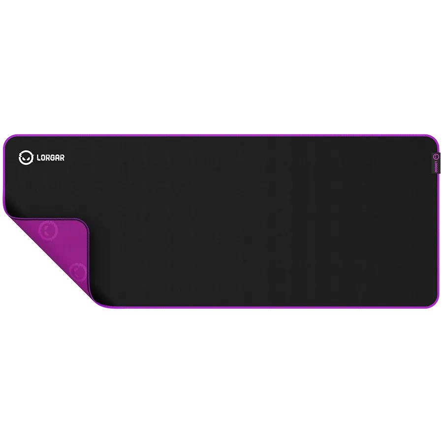Lorgar Main 319, Gaming mouse pad, High-speed surface, Purple anti-slip rubber base, size: 900mm x 360mm x 3mm, weight 0.6kg — фото 2
