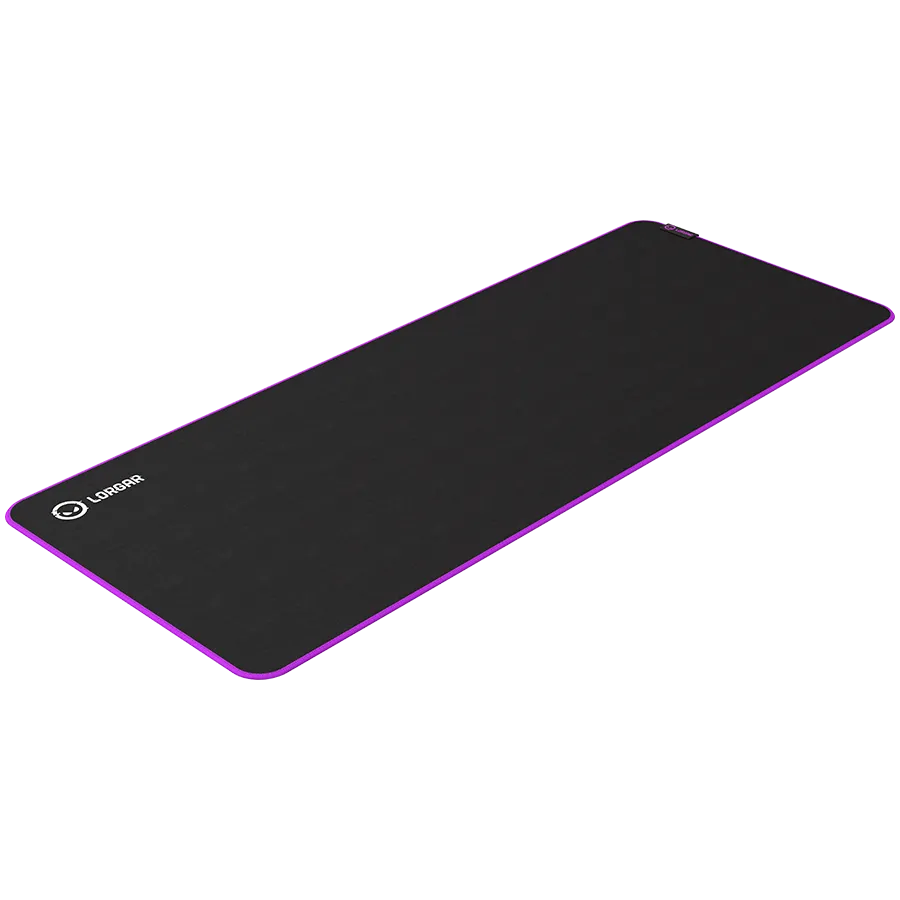 Lorgar Main 319, Gaming mouse pad, High-speed surface, Purple anti-slip rubber base, size: 900mm x 360mm x 3mm, weight 0.6kg — фото 3
