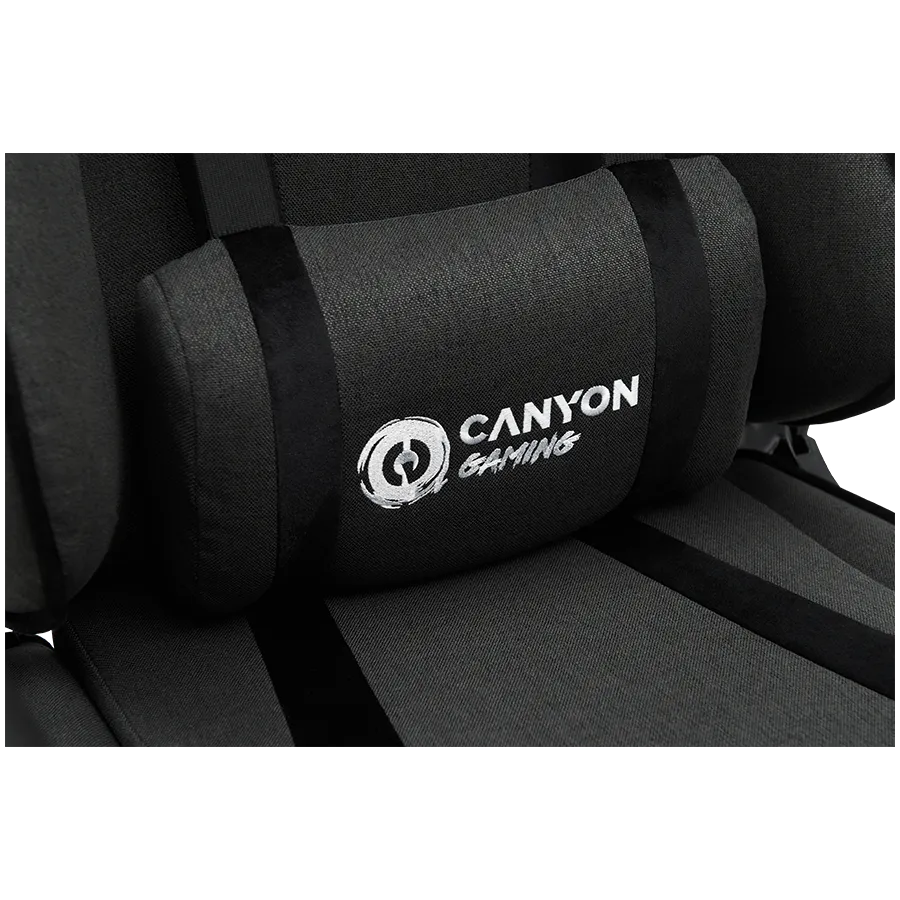 CANYON gaming chair Crest FCH01 Fabric Grey — фото 8