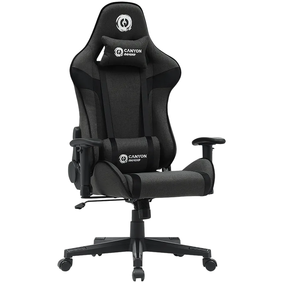 CANYON gaming chair Crest FCH01 Fabric Grey — фото 2
