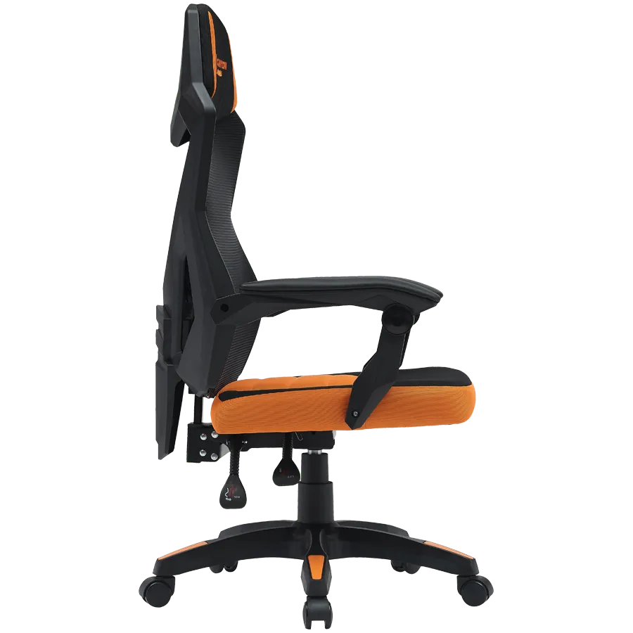 CANYON gaming chair Wave MCH02 Mesh Black Orange — фото 3
