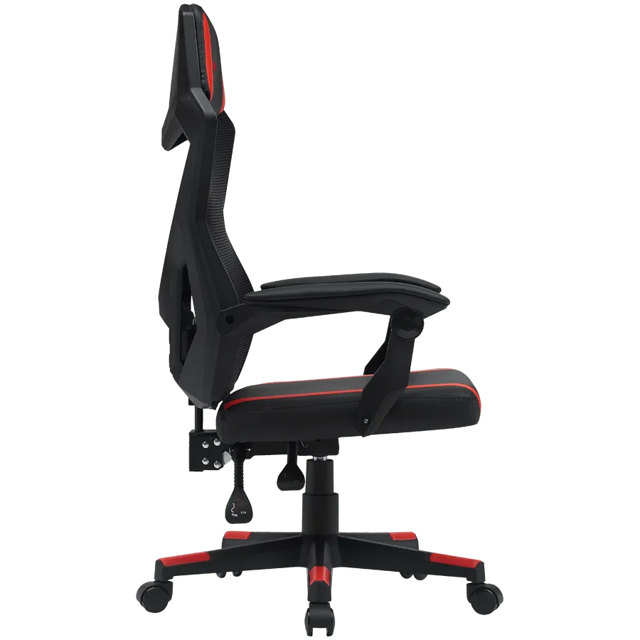 CANYON gaming chair Flow MCH01 Mesh Black Red — фото 3
