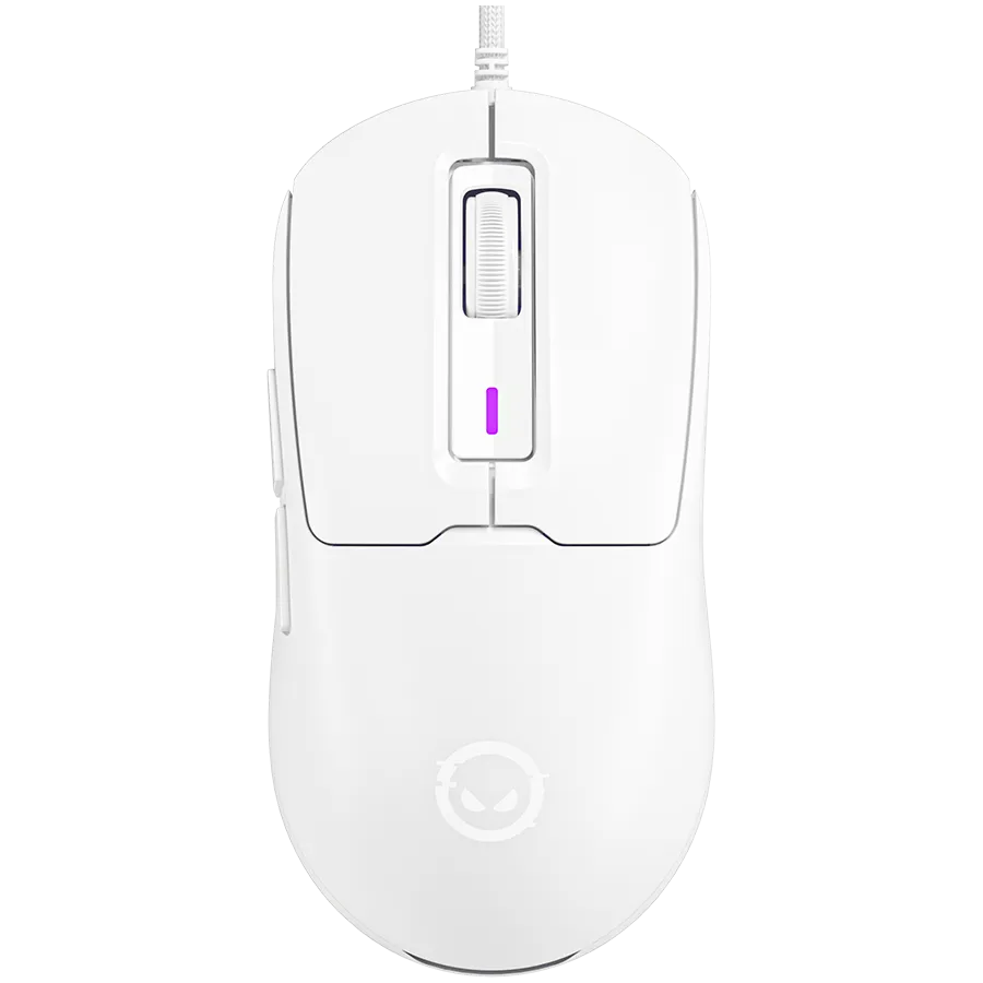 LORGAR MSA10, Ultralight Wired Gaming Mouse Advanced, white