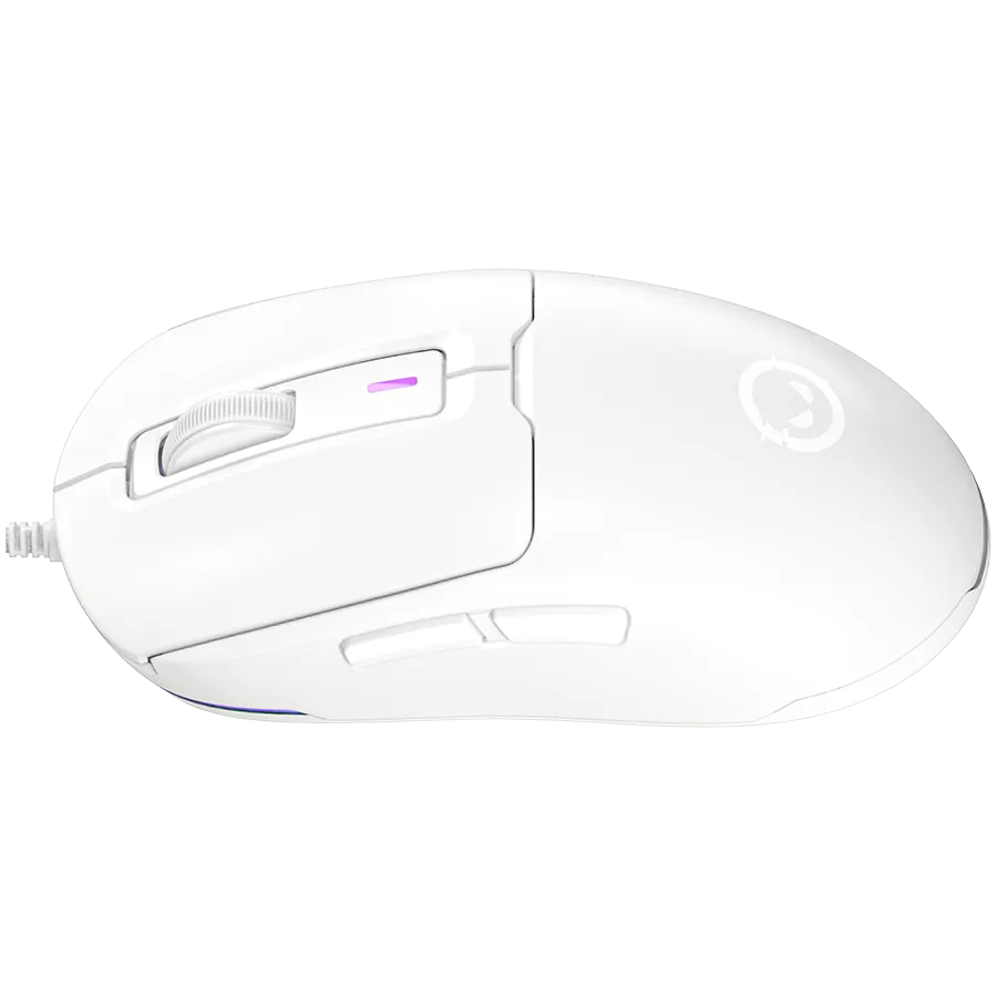 LORGAR MSA10, Ultralight Wired Gaming Mouse Advanced, white — фото 3