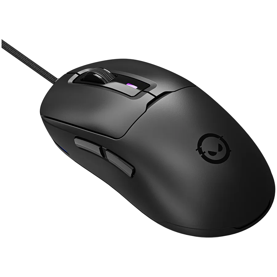 LORGAR MSA10, Ultralight Wired Gaming Mouse Advanced, black — фото 2