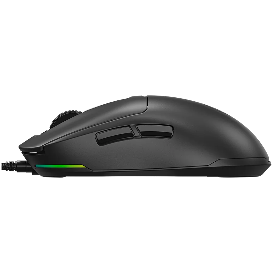 LORGAR MSA10, Ultralight Wired Gaming Mouse Advanced, black — фото 4