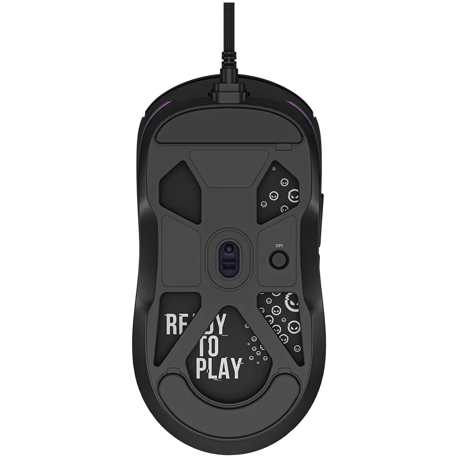 LORGAR MSA10, Ultralight Wired Gaming Mouse Advanced, black — фото 7