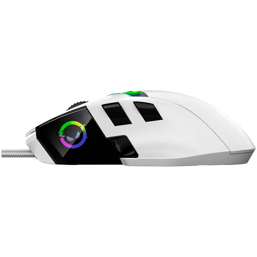 LORGAR MSP80, 8000 Hz Gaming Mouse Pro, White — фото 4