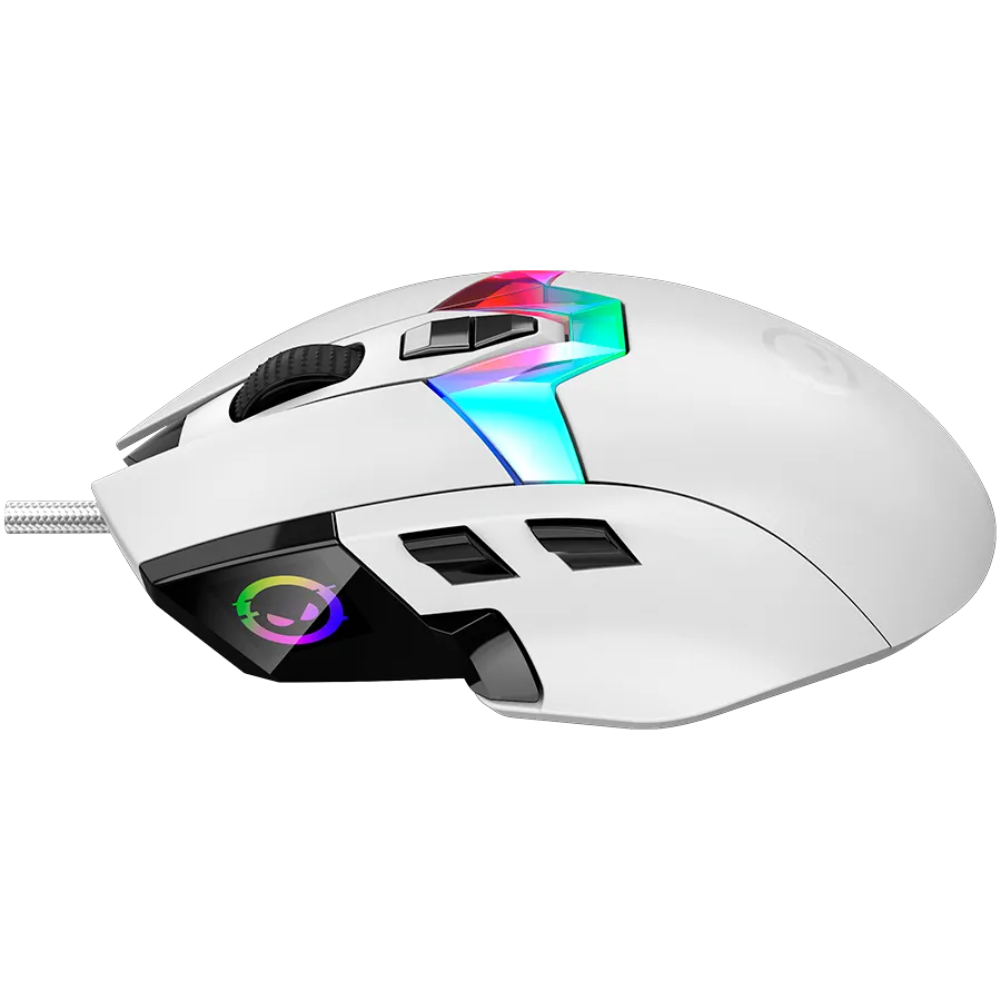 LORGAR MSP80, 8000 Hz Gaming Mouse Pro, White — фото 3