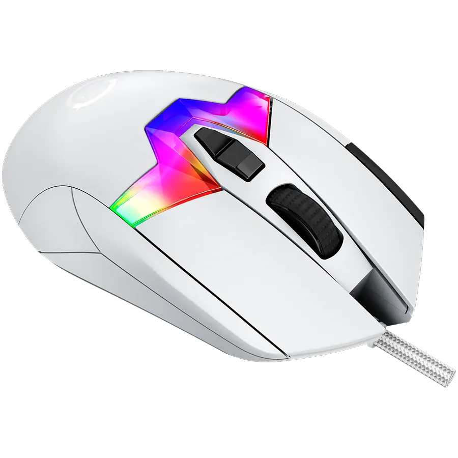 LORGAR MSP80, 8000 Hz Gaming Mouse Pro, White — фото 5