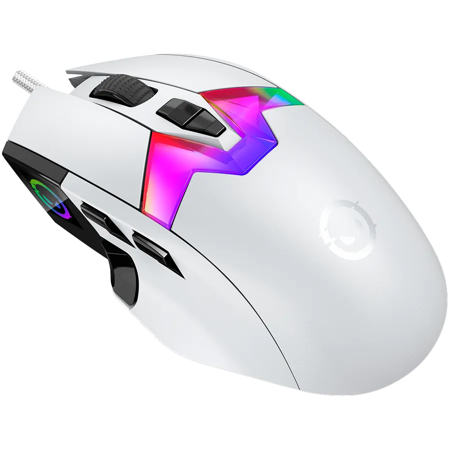 LORGAR MSP80, 8000 Hz Gaming Mouse Pro, White — фото 2