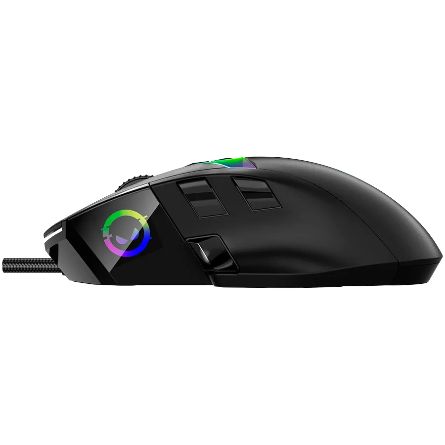 LORGAR MSP80, 8000 Hz Gaming Mouse Pro, Black — фото 4