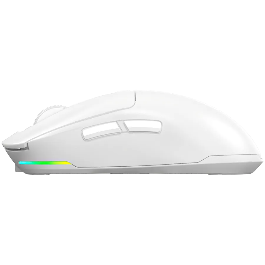 LORGAR MSA10W, Wireless Gaming Mouse Advanced, white — фото 4