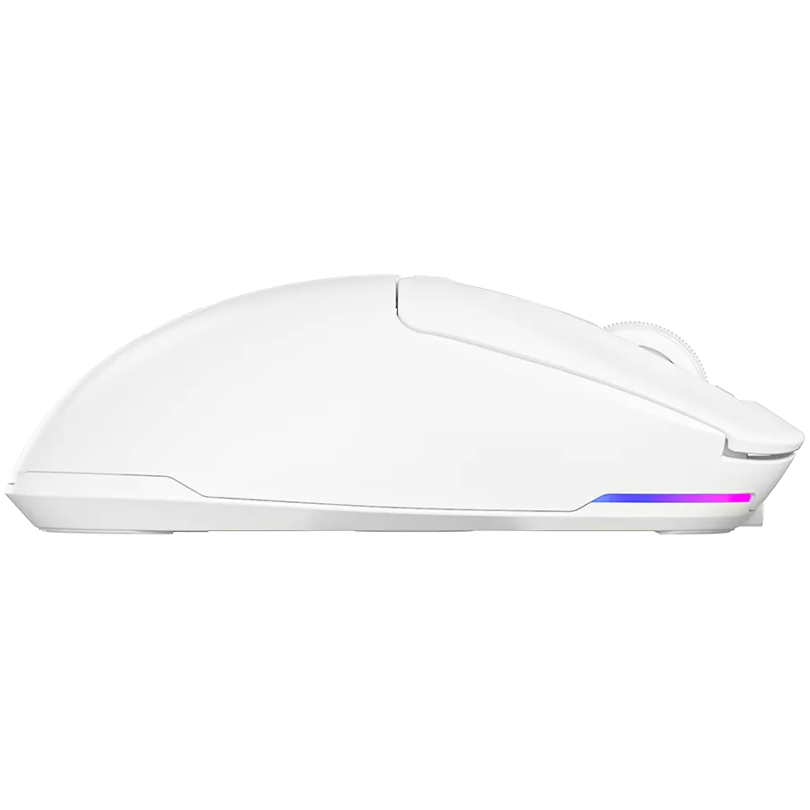 LORGAR MSA10W, Wireless Gaming Mouse Advanced, white — фото 6