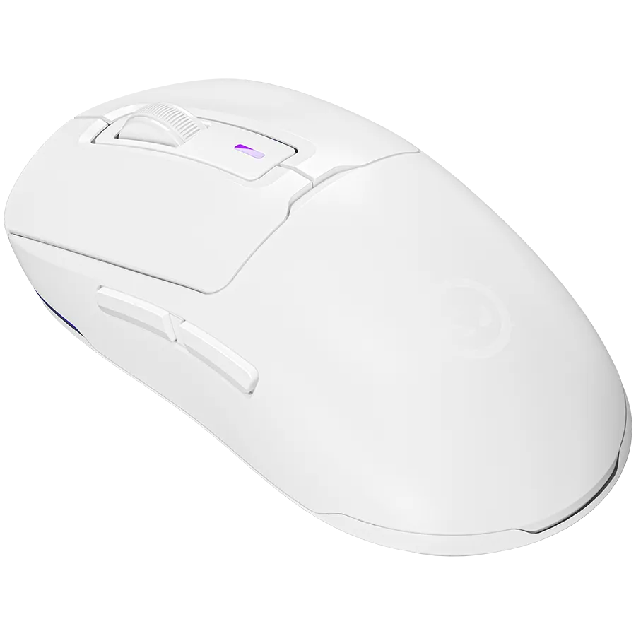 LORGAR MSA10W, Wireless Gaming Mouse Advanced, white — фото 2